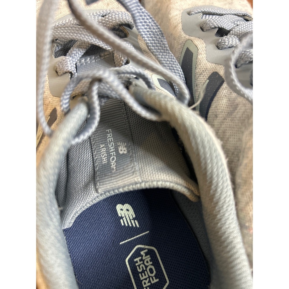 New Balance Grey Blue Fresh Foam Arishi Sneakers Womens 8.5 - Picture 10 of 10